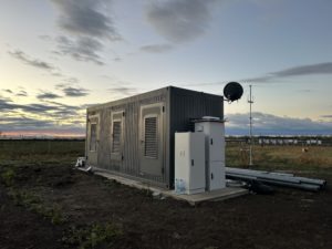 Kontejnerová trafostanice pro FVE